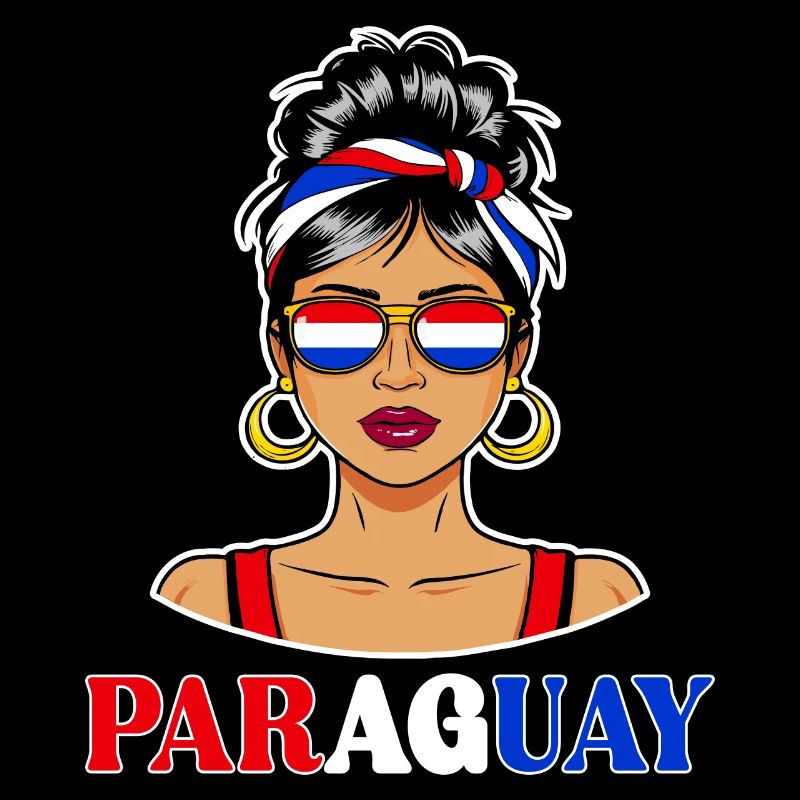 Paraguayan Flag Paraguayan Women