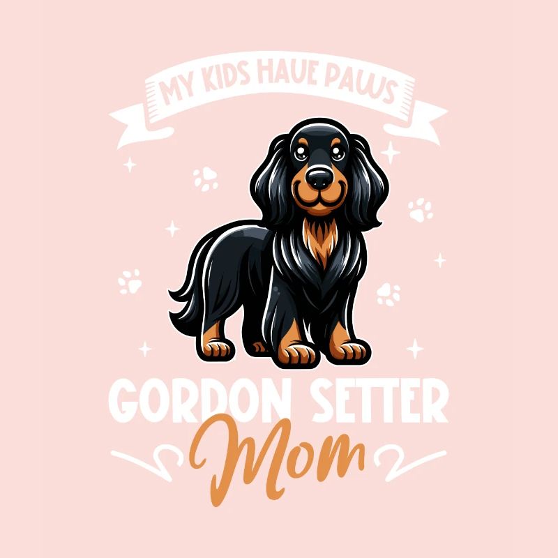 Gordon Setter Mom