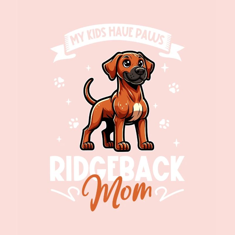 Rhodesian Ridgeback Mom