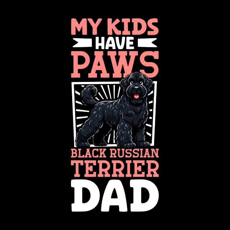 Black Russian Terrier Dad