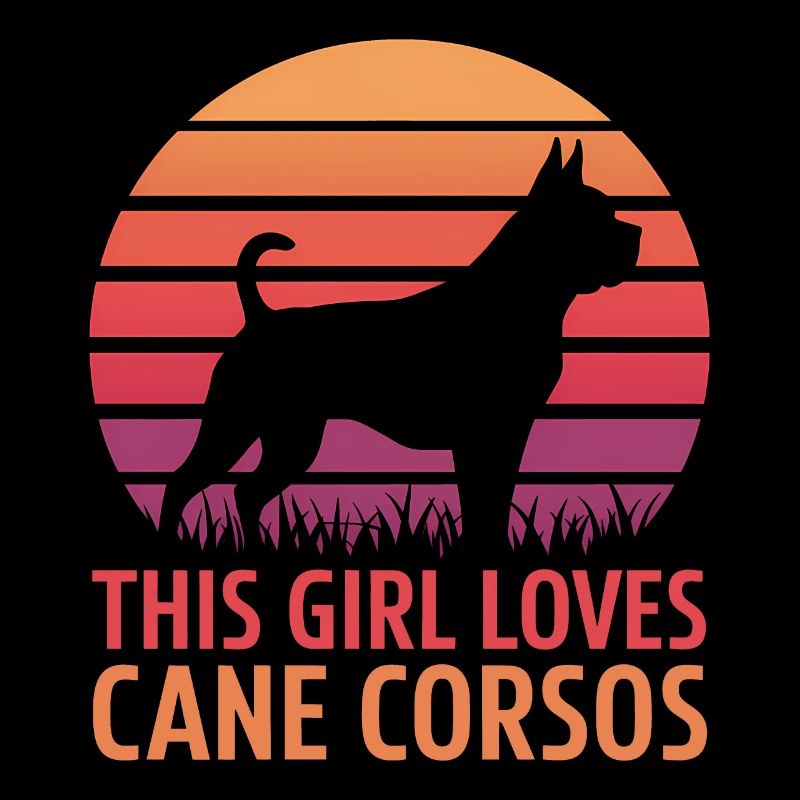 Cane Corso Italiano Cadeau drôle de Cane Corso