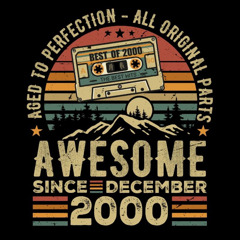 Anniversaire Décembre 2000 | Cadeau décembre 2000