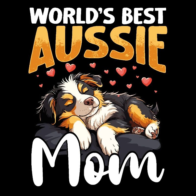 Australian Shepherd Dog Aussie Mama