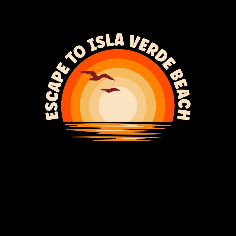 Je fuis vers la plage d’Isla Verde
