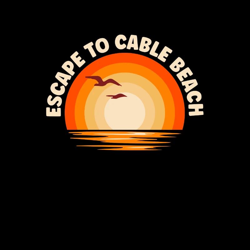 Ich fliehe nach Cable Beach
