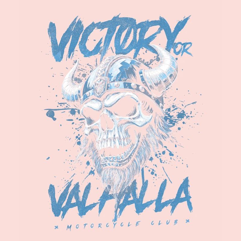 Motorrad Nordische Wikinger Sieg Oder Walhalla