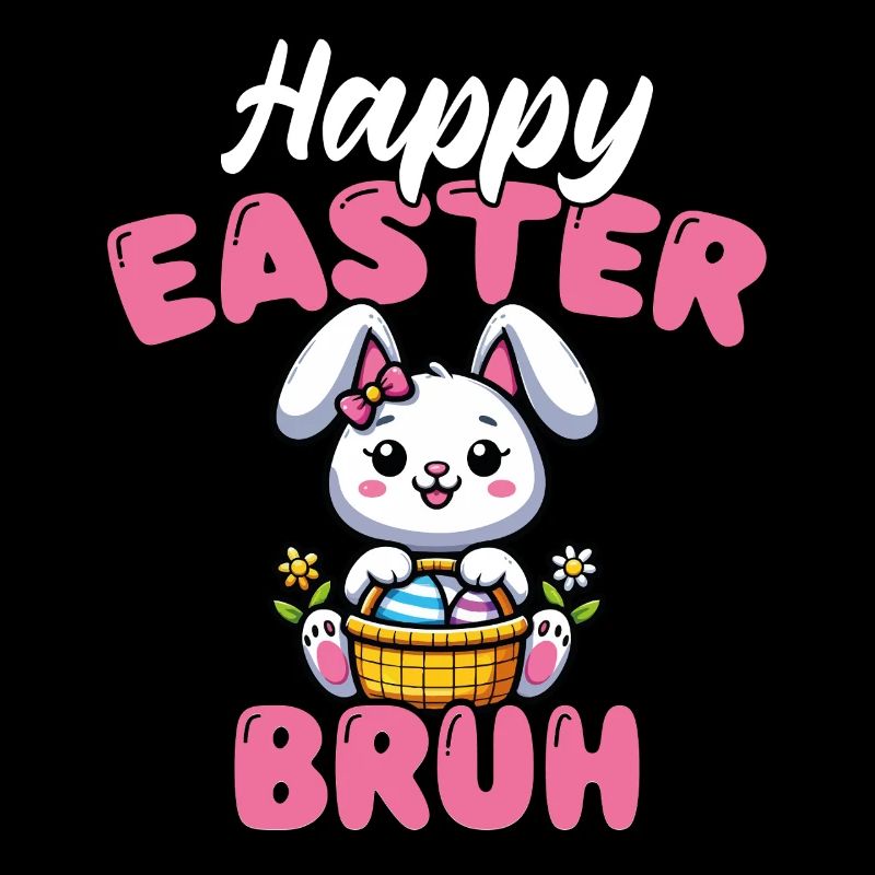 Happy Easter Broth Funny Bunny