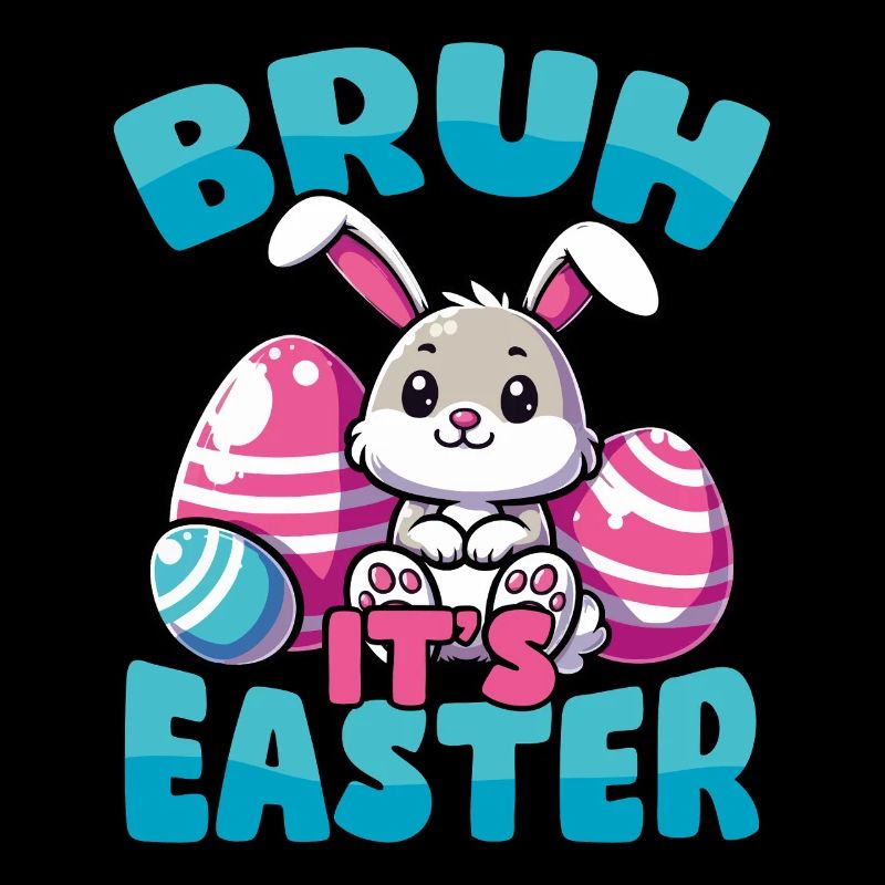 Joyeux bouillon de Pâques Funny Bunny