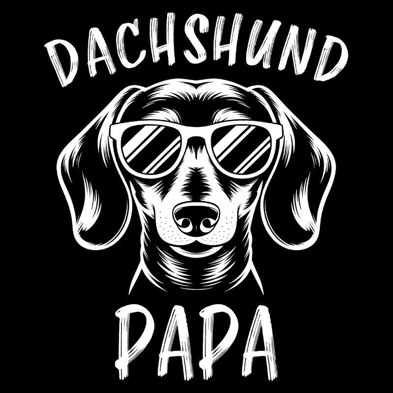 Teckel disant teckel papa drôle teckel cadeau