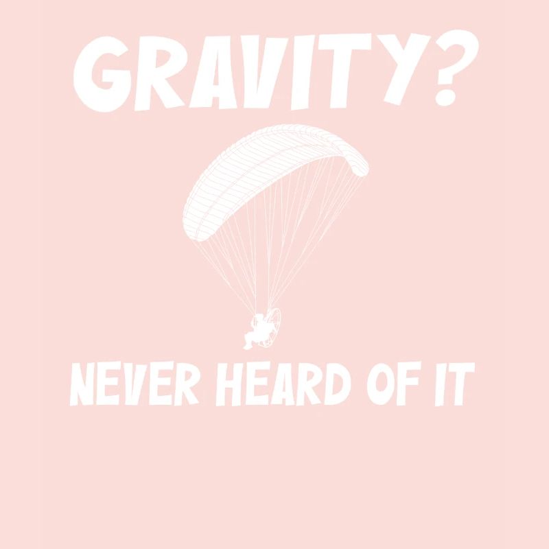 Mème hilarant de gravité de paramoteur