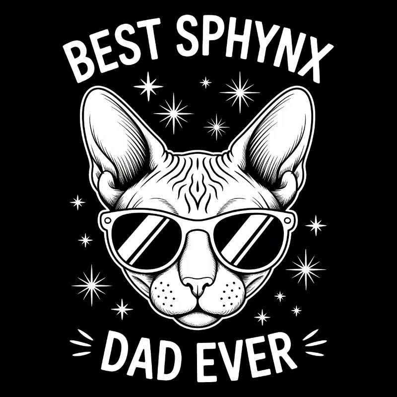 Chat Sphynx Disant Drôle Chat Sphynx Cadeau