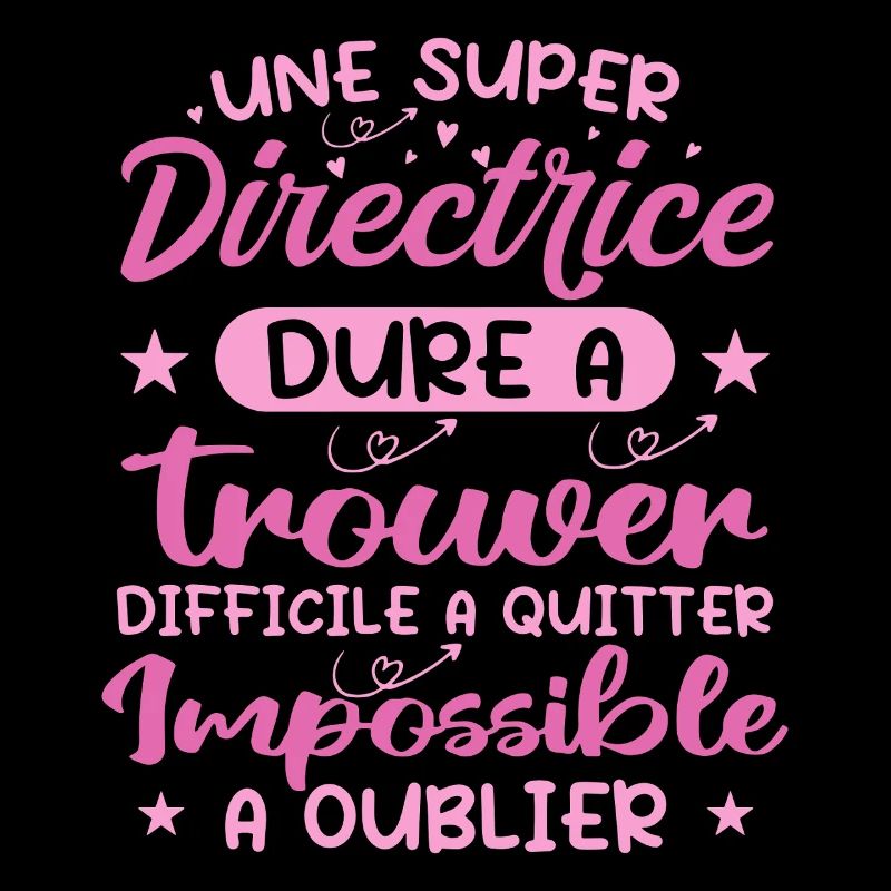 Une Super Directrice - Cadeau directrice