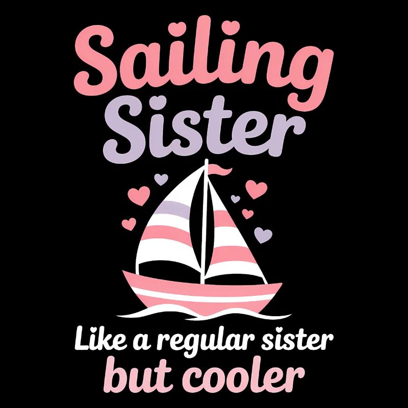 Sailing Saying Sister Sailor Sailing Gift