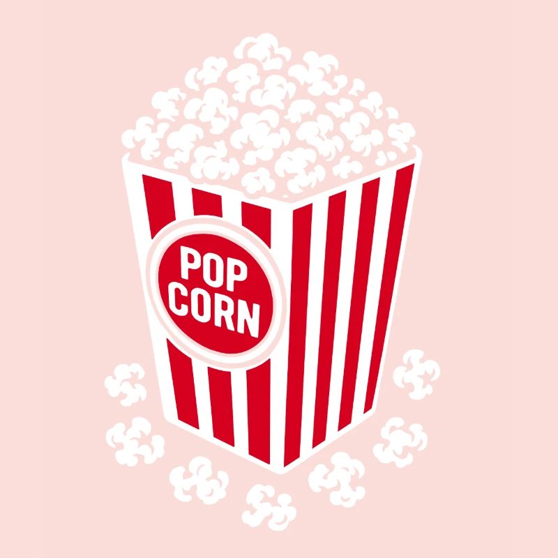 Frisches Popcorn - knusprig, lecker - Geschenk