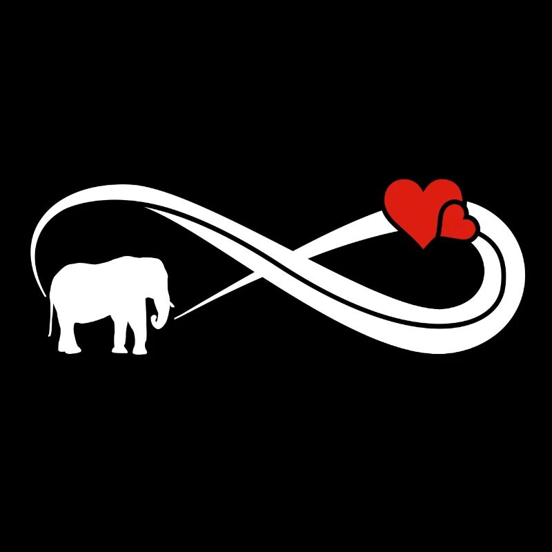 Unendlich Elefant Unendlichkeit Zeichen