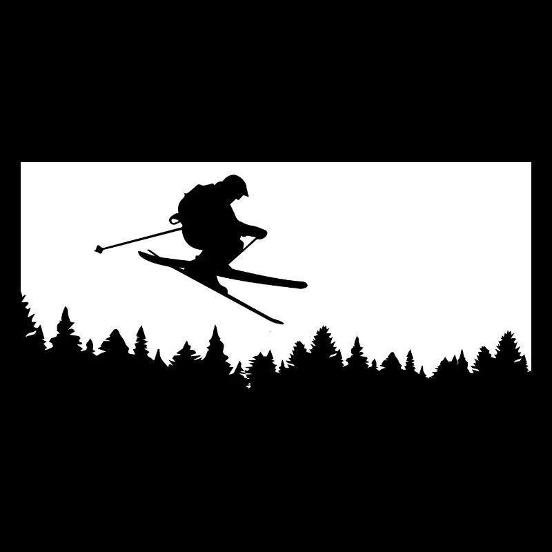 Trees - Skiing - (3)
