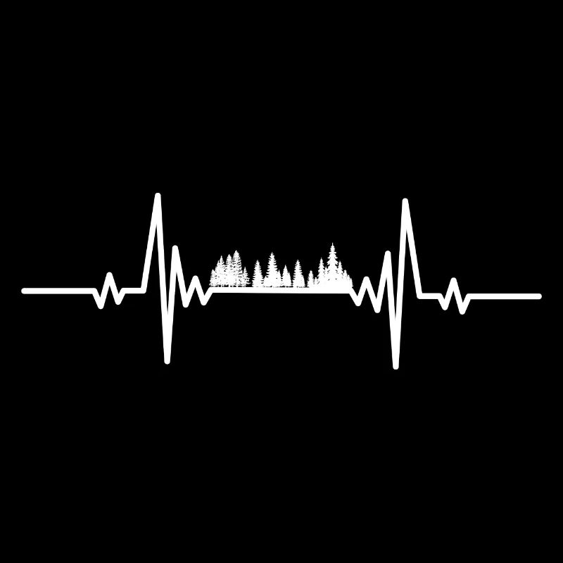 Heartbeat pine forest