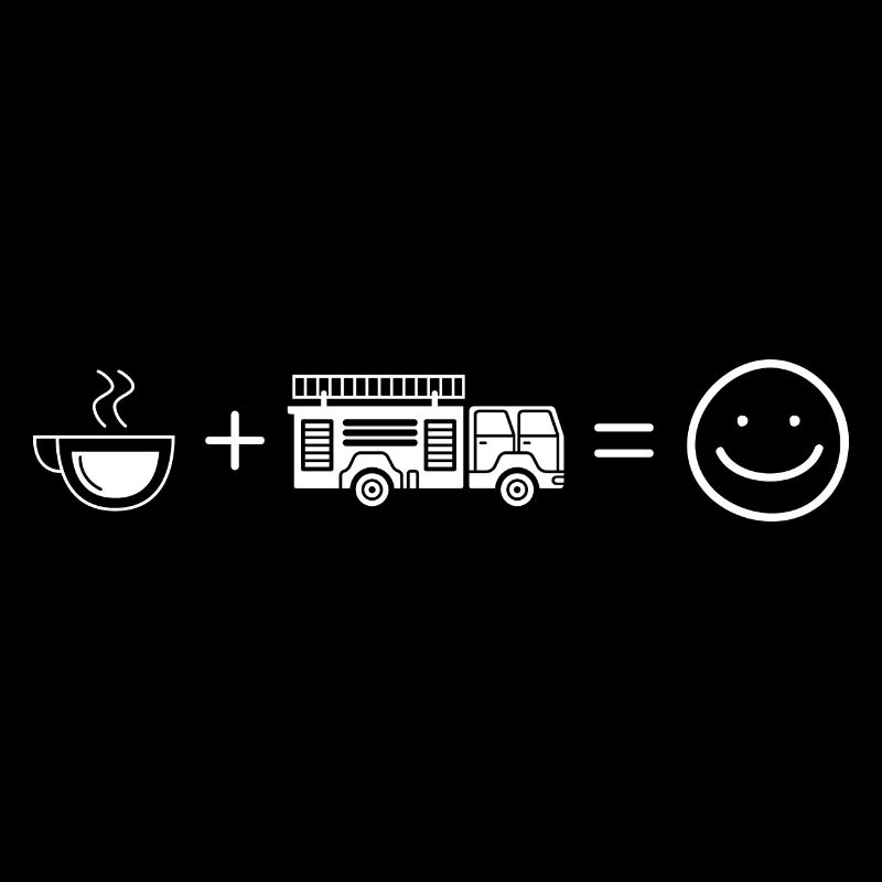 Coffee Smile Face and Fire Brigade 1 -