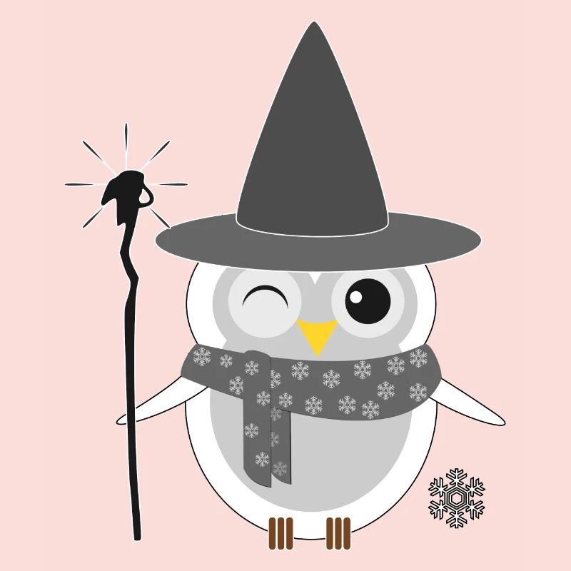 Owl Witch Witch Halloween Magic Magic Eagle Owl