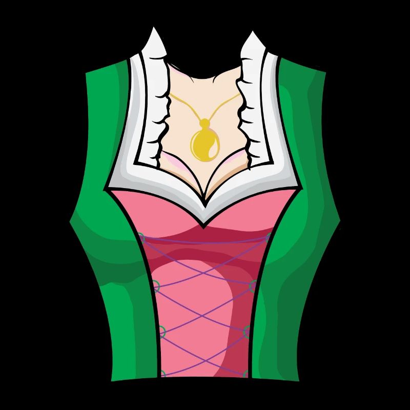 costume Dirndl with bosom