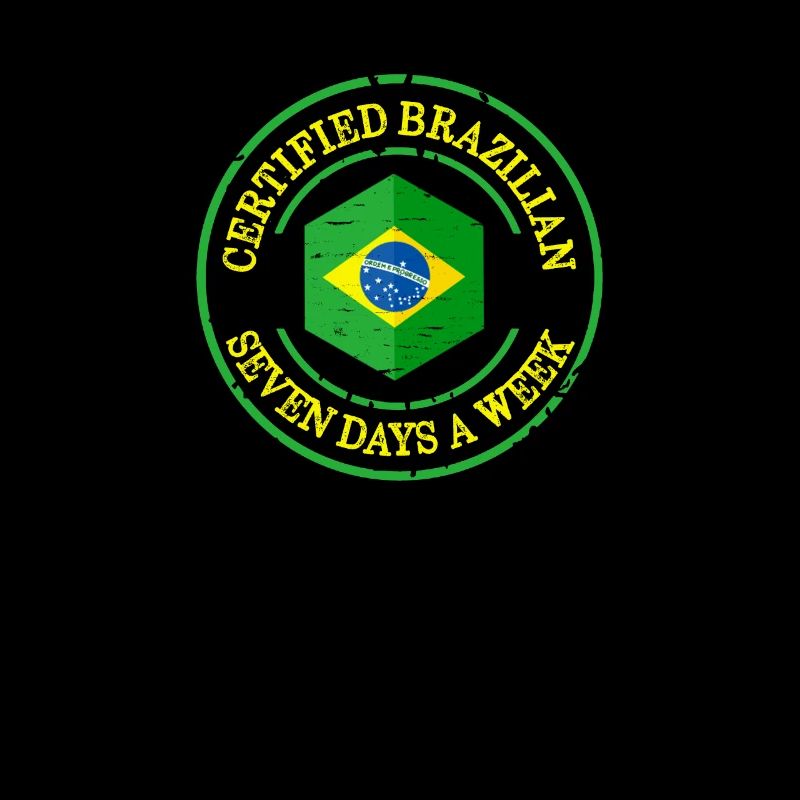 Drapeau Brésilien Certifié Brésilien