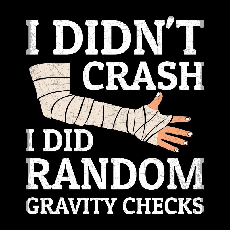 Gravity Checks - Gipsarm Armbruch Knochenbruch