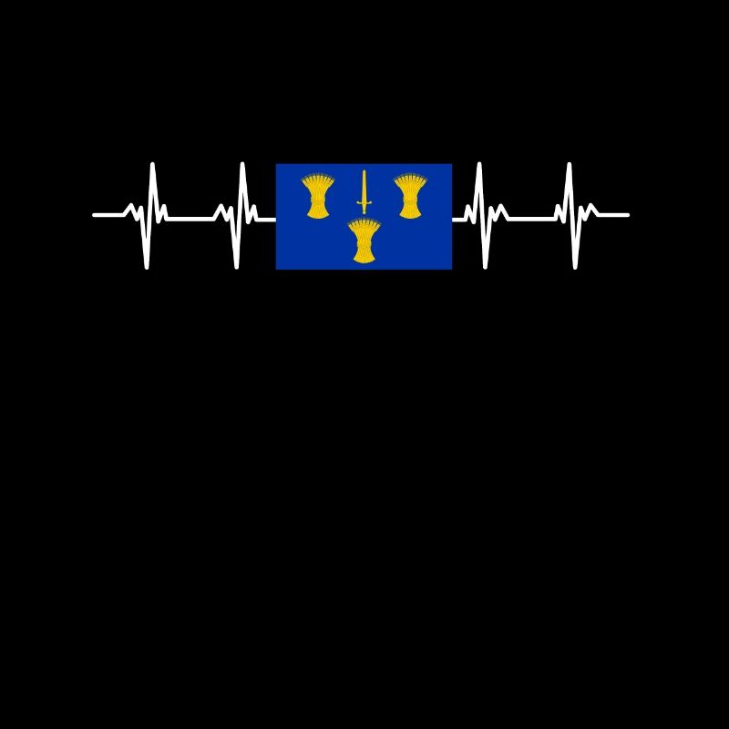 Drapeau du Cheshire du Royaume-Uni