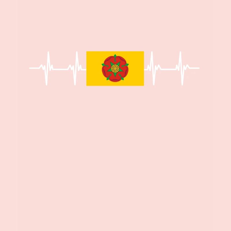 Drapeau du Lancashire du Royaume-Uni