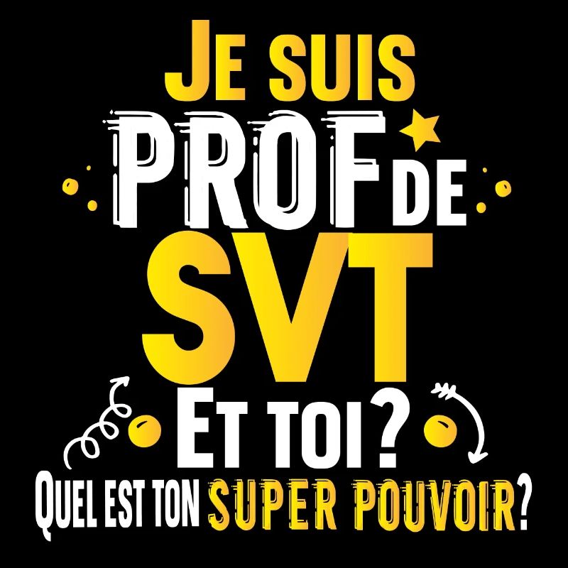 Prof Professeur SVT Sciences Vie Terre Métier