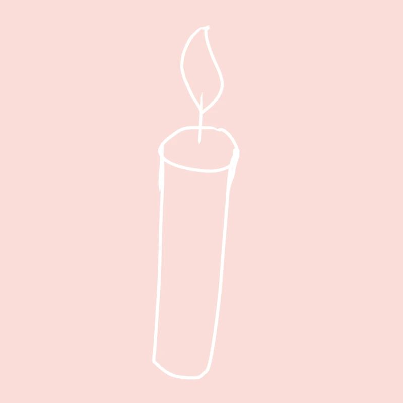 Candle Symbol Fire Light Shape