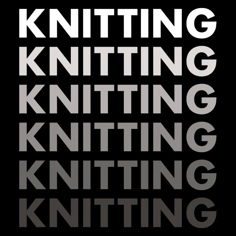 Knitter Knitting