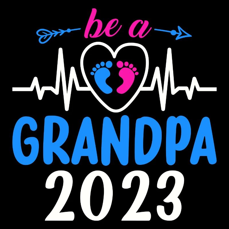 Werdender Opa 2023, 2023 werde ich Opa, 2023 Opa