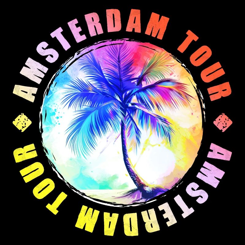 Visite d’Amsterdam colorée