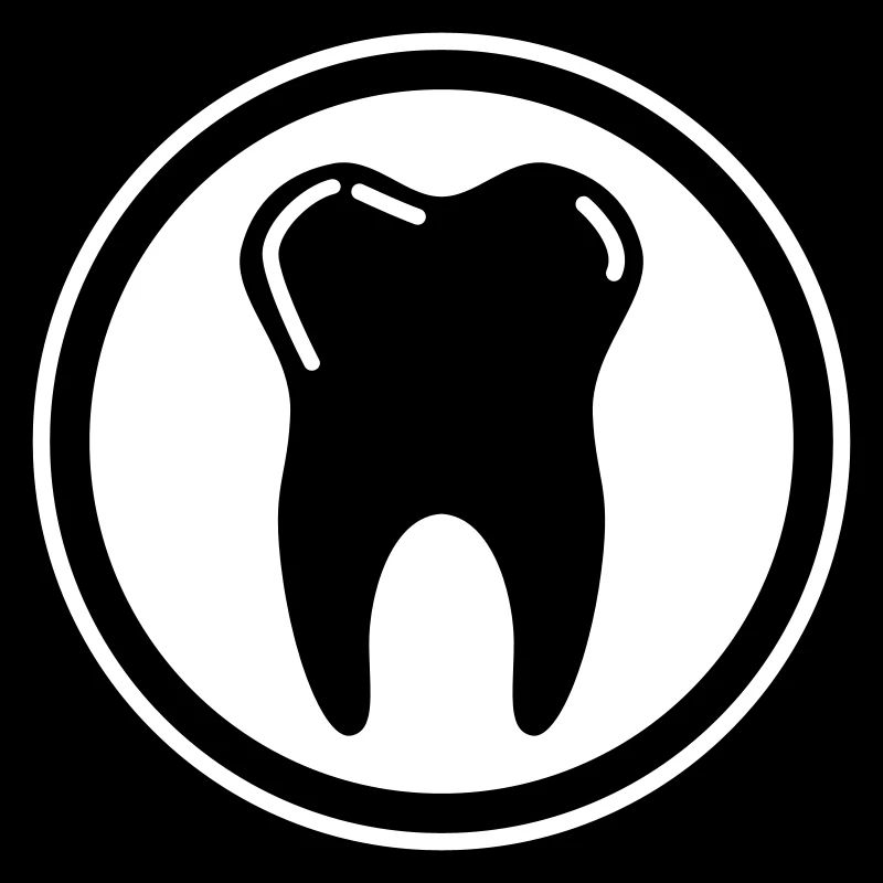 Symbole de l’icône de dent