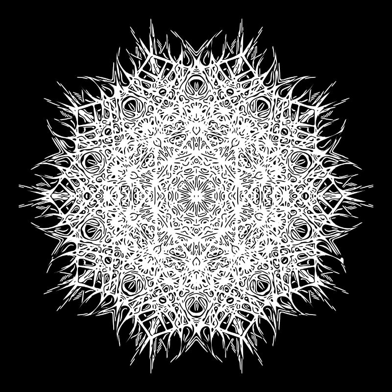 Morgenländisch Kreis Mandala