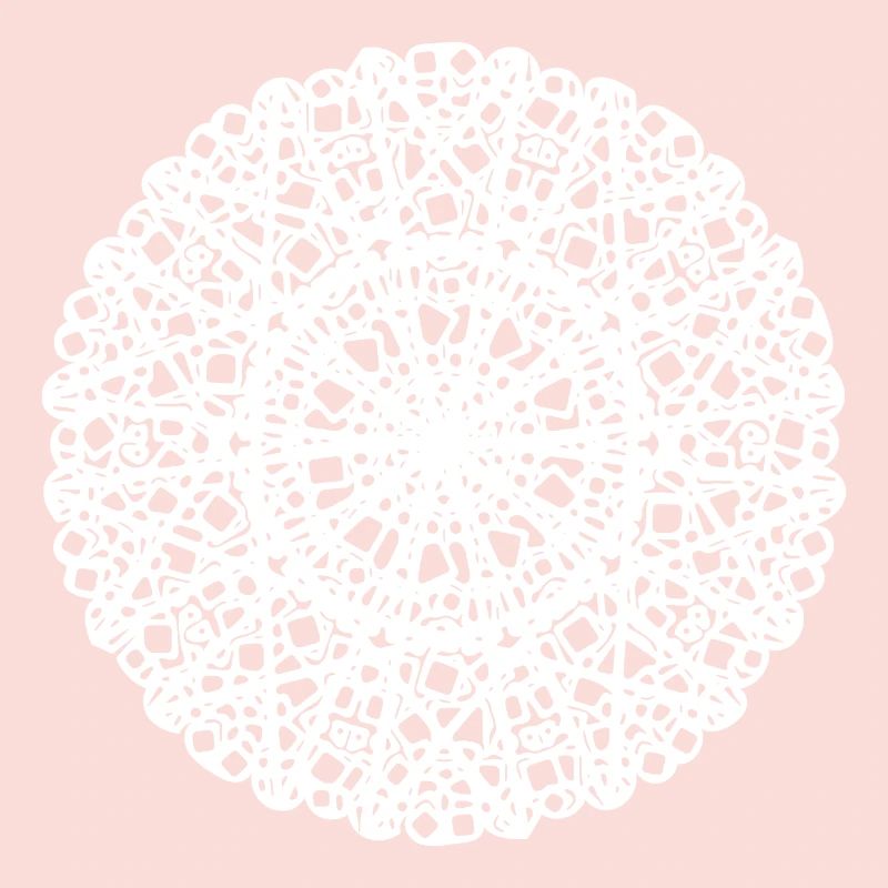 Geometric Flowers Mandala Round Pattern Shape