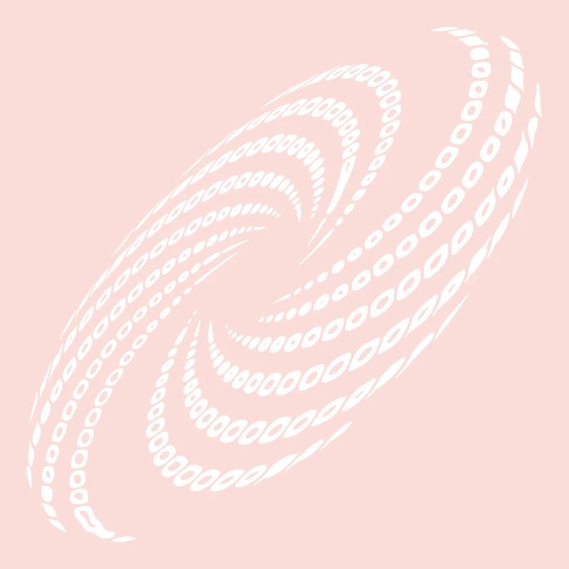 Formation de tourbillon de planète en spirale torsadée