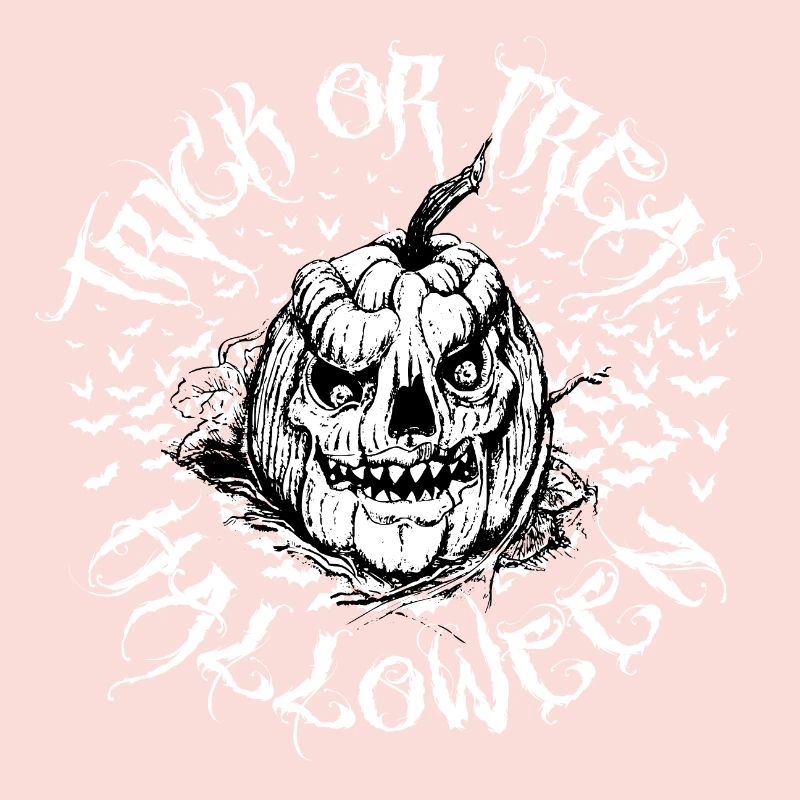 Halloween Süßes oder Saures Kürbis - Horror