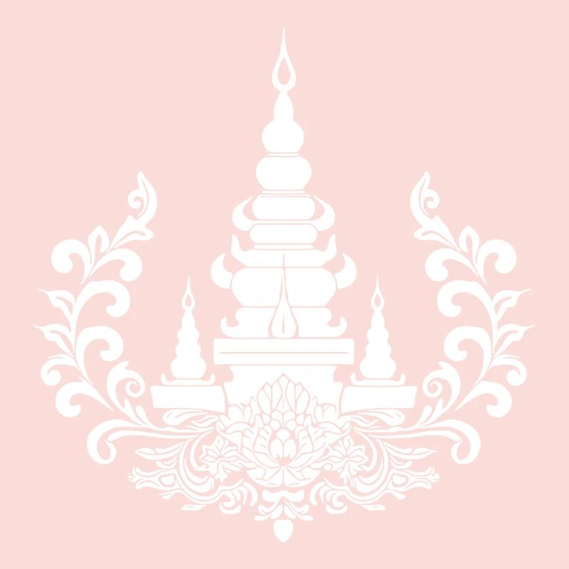 Symbole de la nature du complexe de temples de Thaïlande