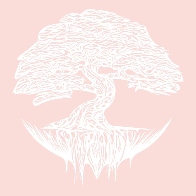 Elegant bonsai tree