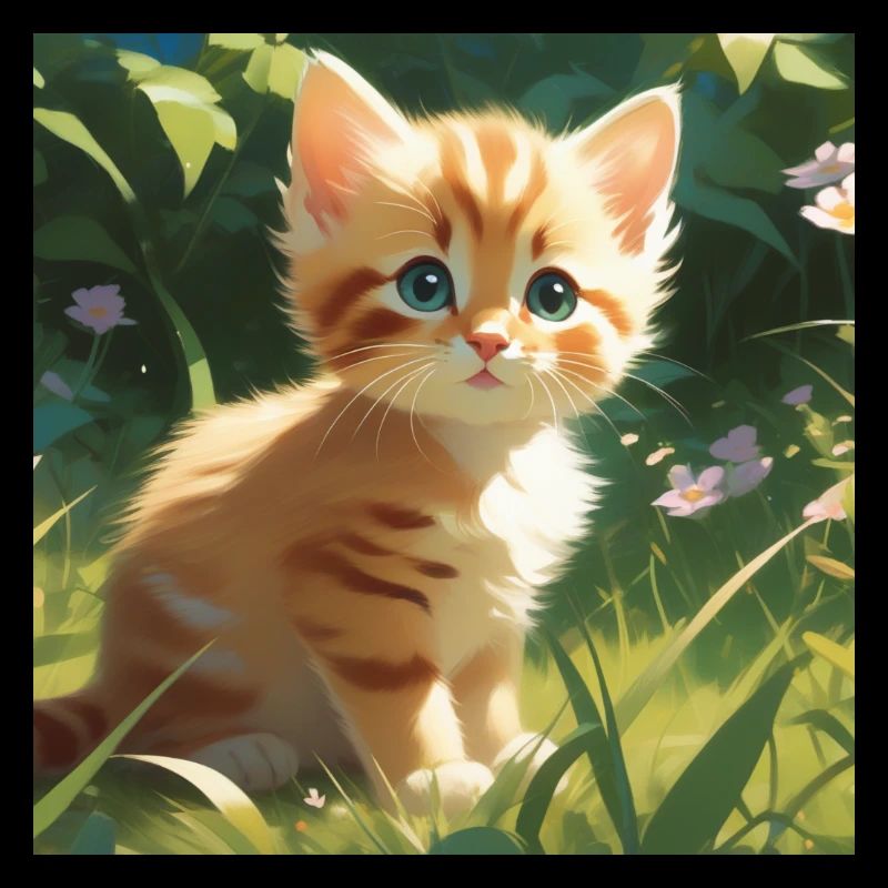Baby kitten.