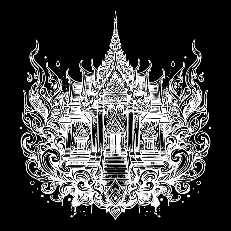 Classic Thailand temple