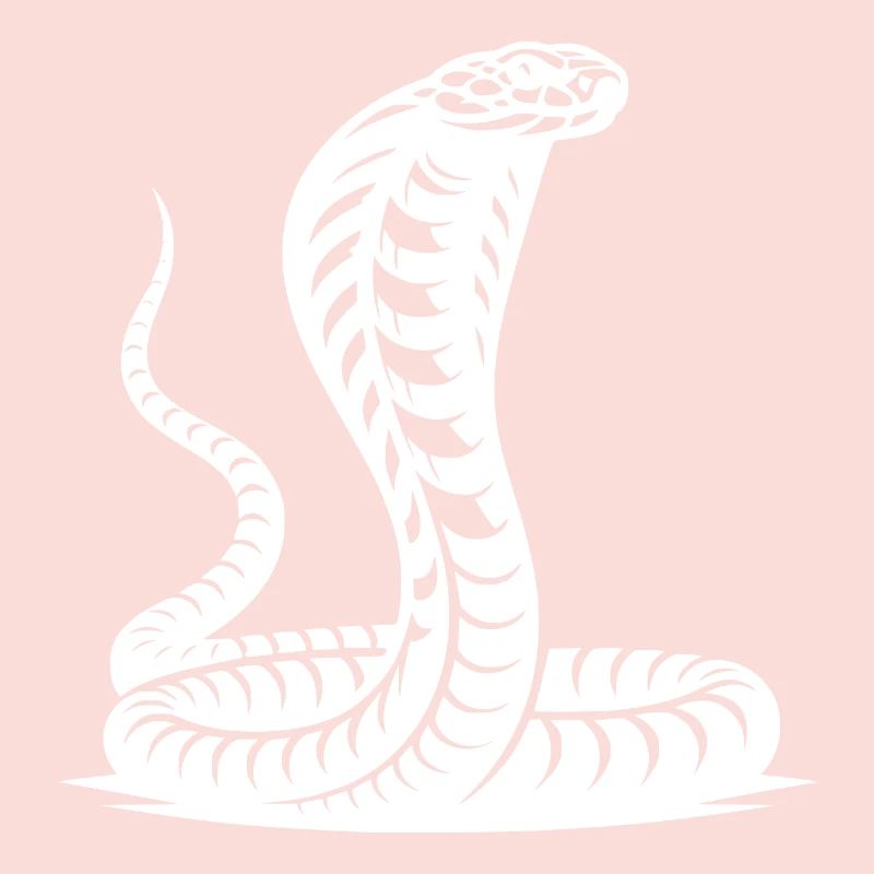 Snake Cobra Neck Shield Threatening Posture Design