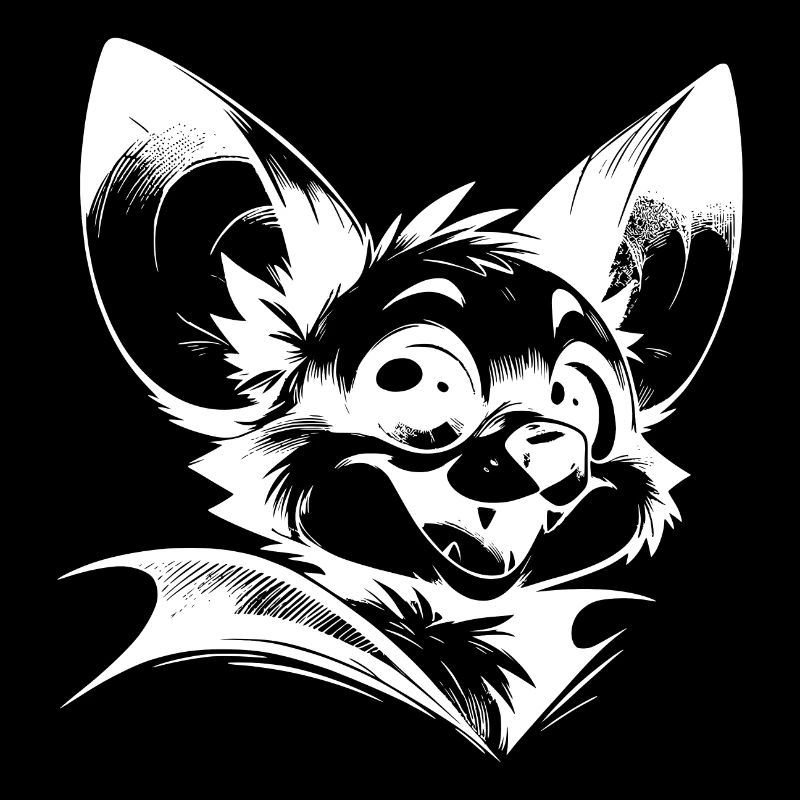 Chauve-souris rieuse bébé vampire dessin