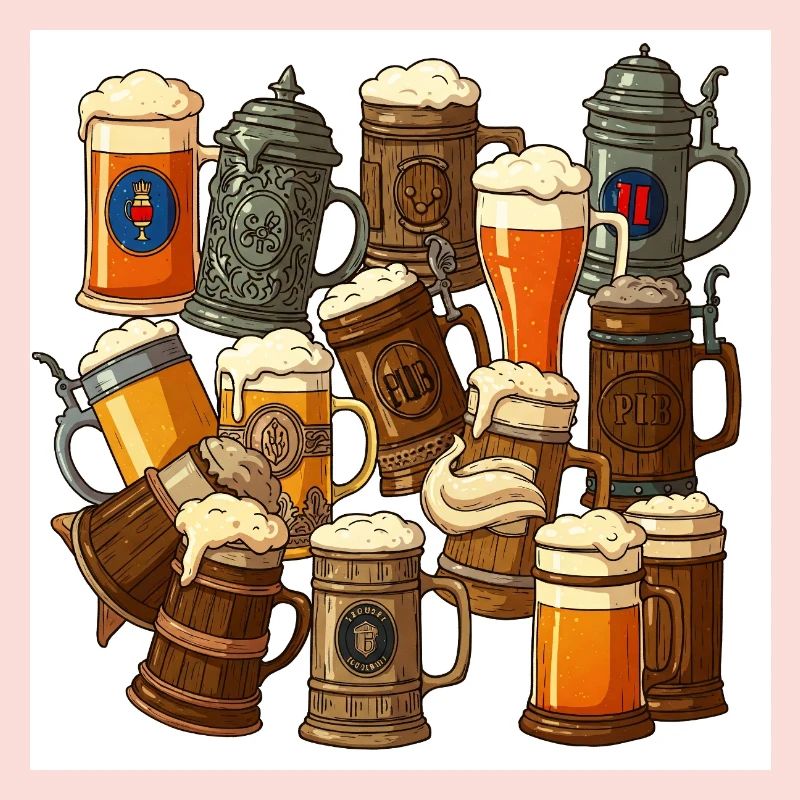 La chope à bière : la tradition de trinquer