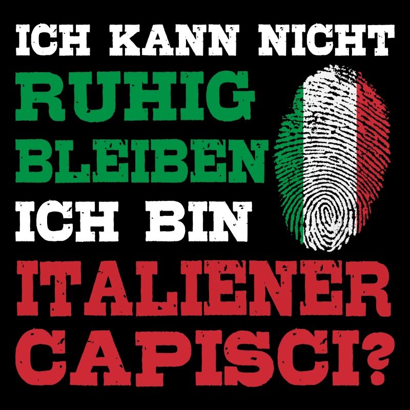 Typisch Italiener Italien Geste Capisci