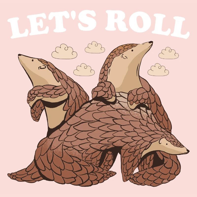 Let's Roll Pangolin