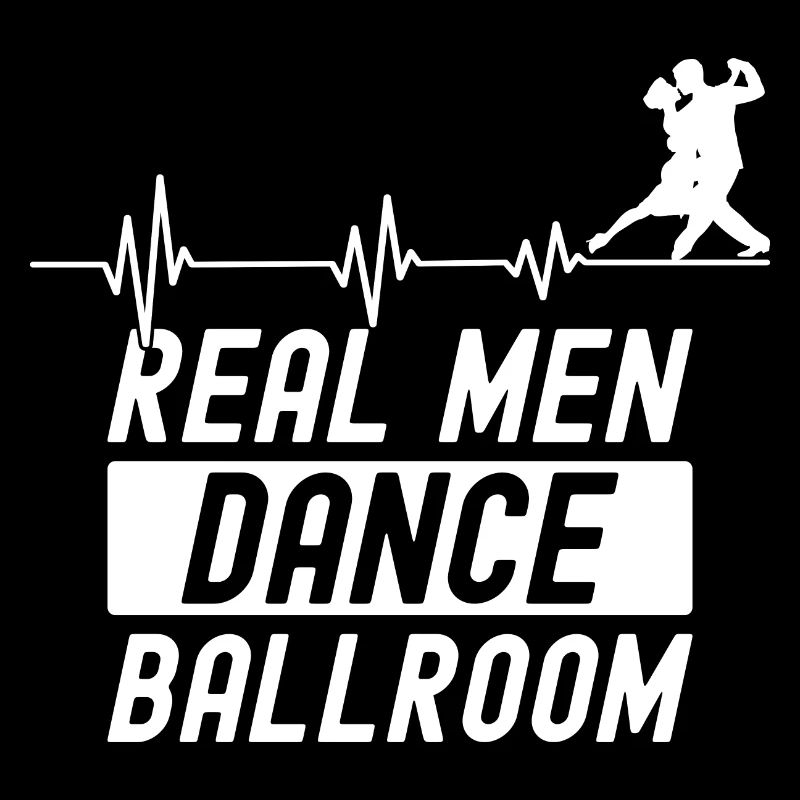 Real Men Dancing Partner Dance Couple Dance