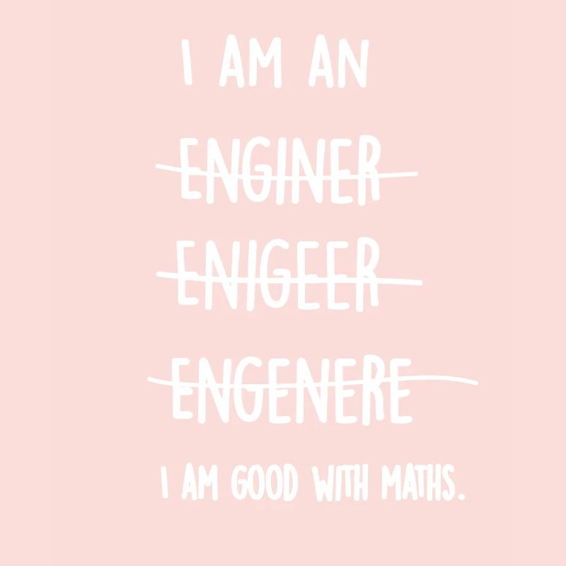 Funny engineer student math physics gift