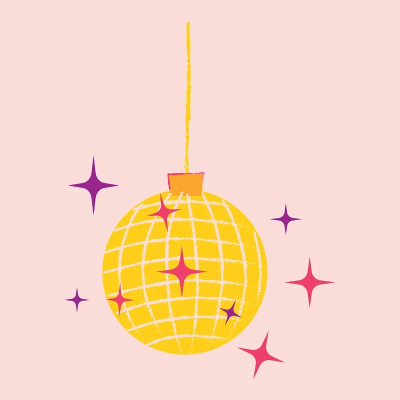Discokugel Geschenkidee Musik Disco Glanz Tanz